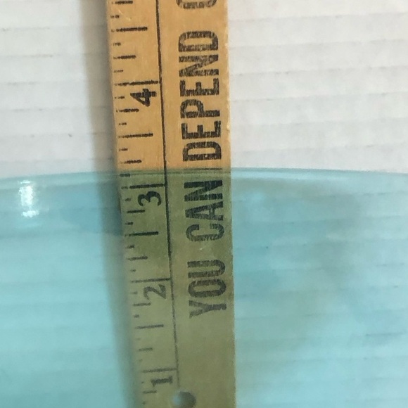 Vtg Hazel Atlas Colonial Capri Blue Serving Bowl - Picture 14 of 14